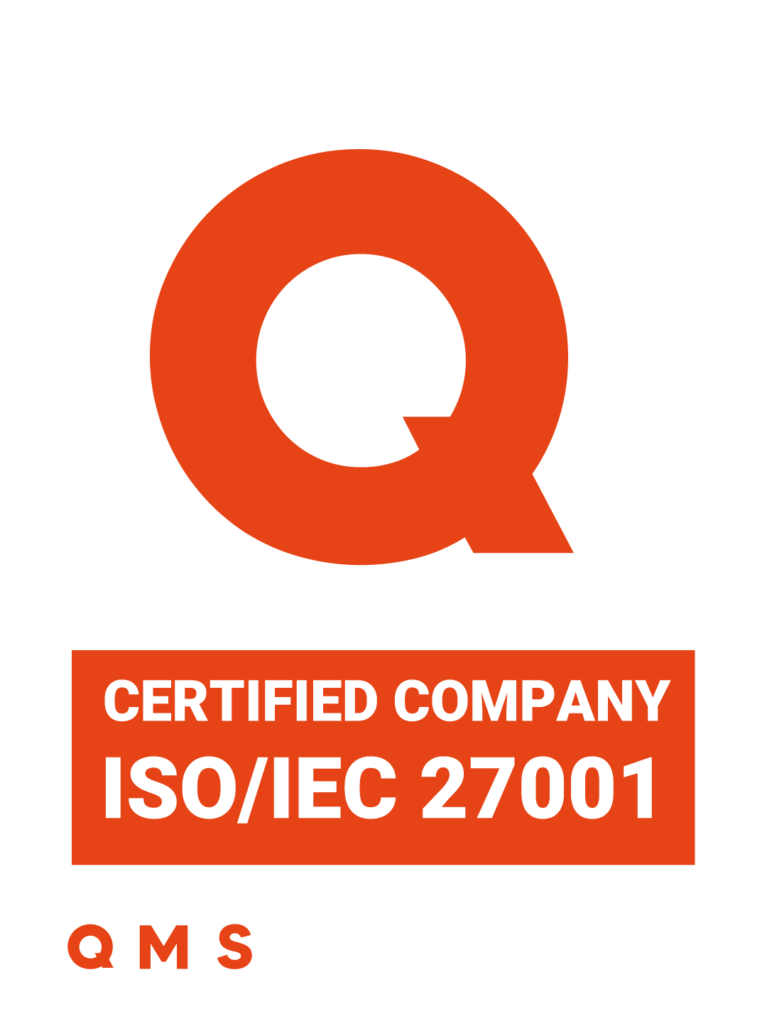 Selo - Certificado ISO 27001